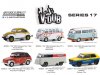 Масштабная модель Volkswagen T2 Van Hurst Shifters 1969 1:64 GreenLight 36080E ракурс 3