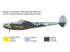Сборная модель Самолет P-38J Lightning 1:72 Italeri 1446 ракурс 12