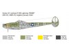 Сборная модель Самолет P-38J Lightning 1:72 Italeri 1446 ракурс 5