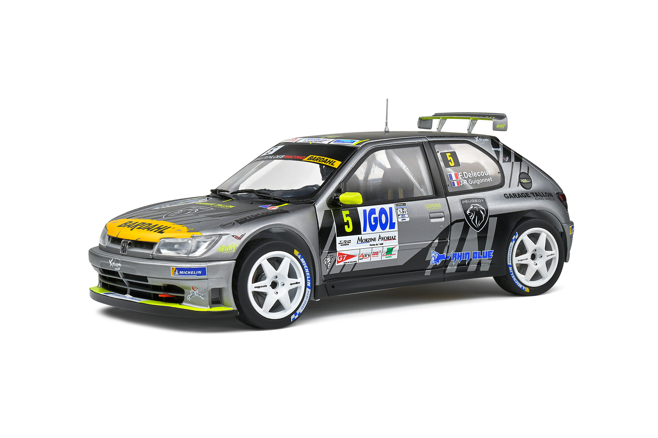 Масштабная модель Peugeot 306 Maxi #5 F.Delecour Rallye du Mont