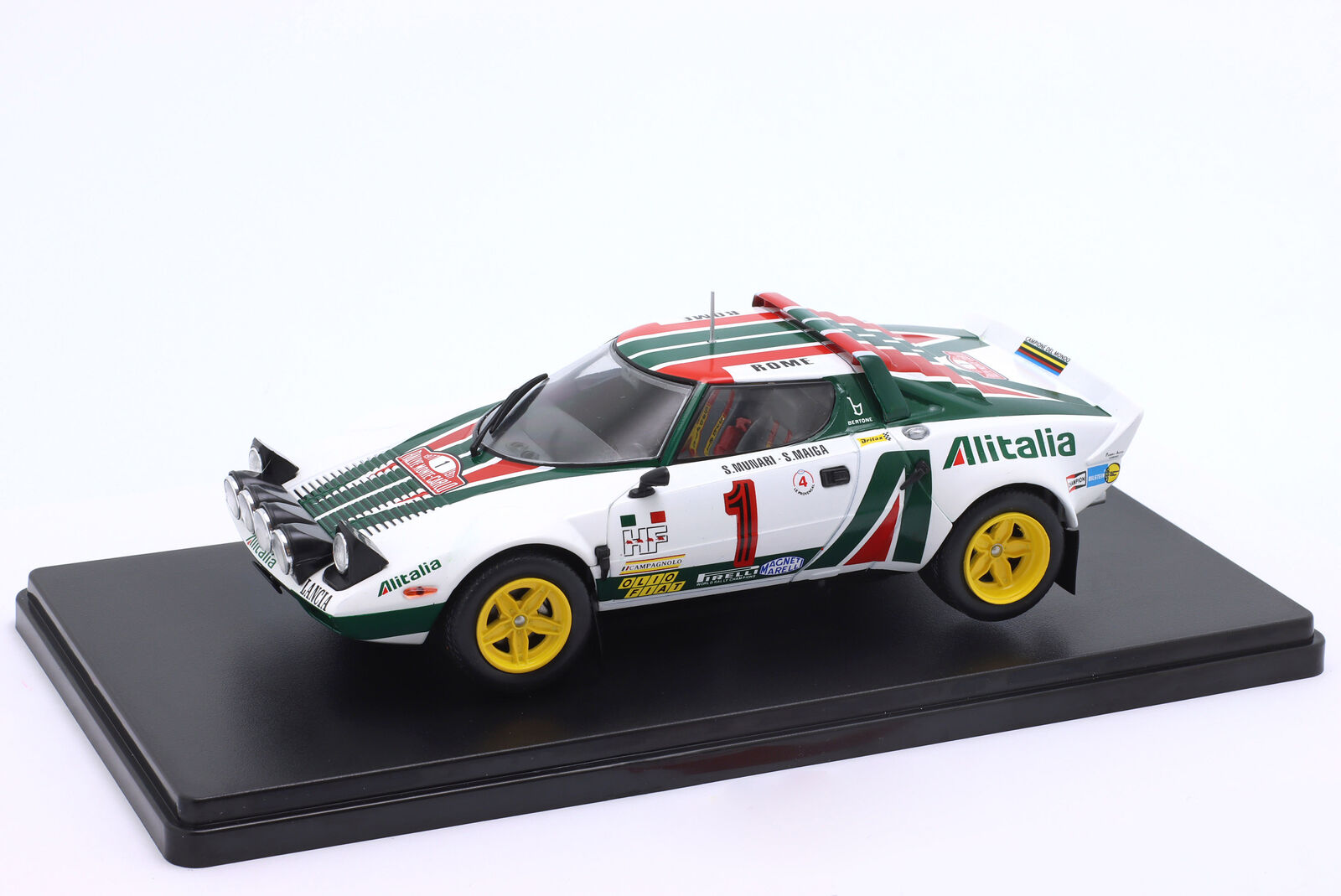 1/43 MINICHAMPS Lancia Stratos Alitalia 1st montecarlo