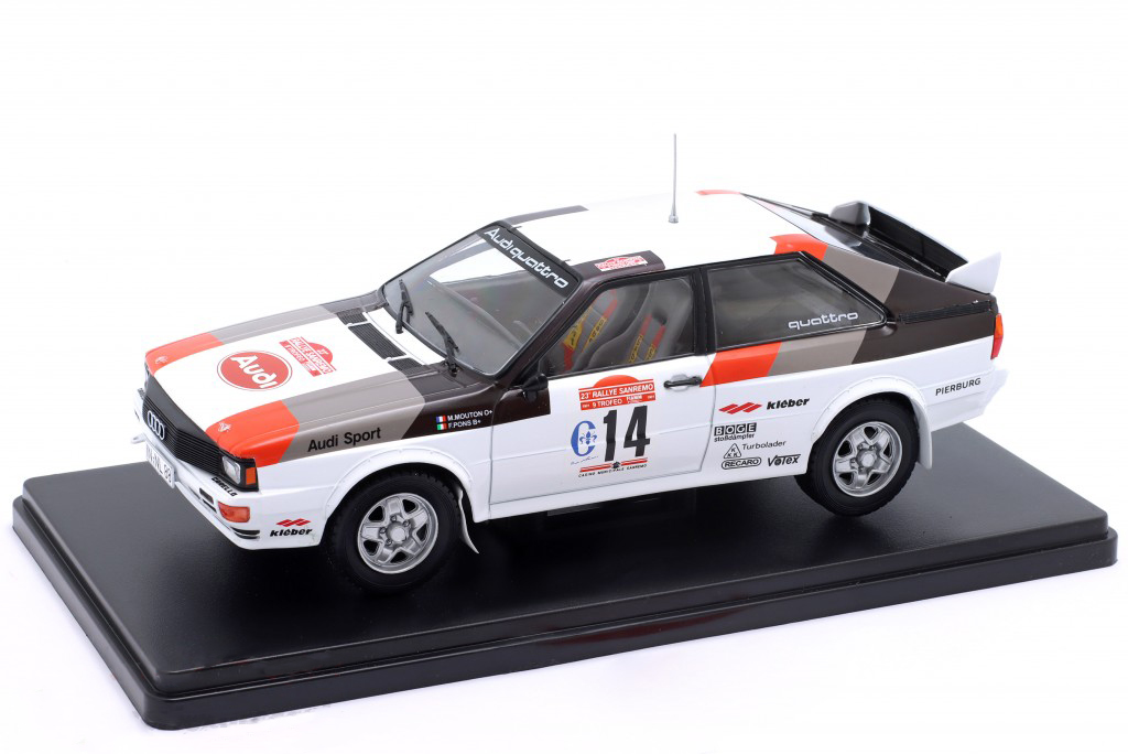 AUDI Sport Quattro #1 Rallye 1000 Lakes 1984 H.MIKKOLA / A.HERTZ