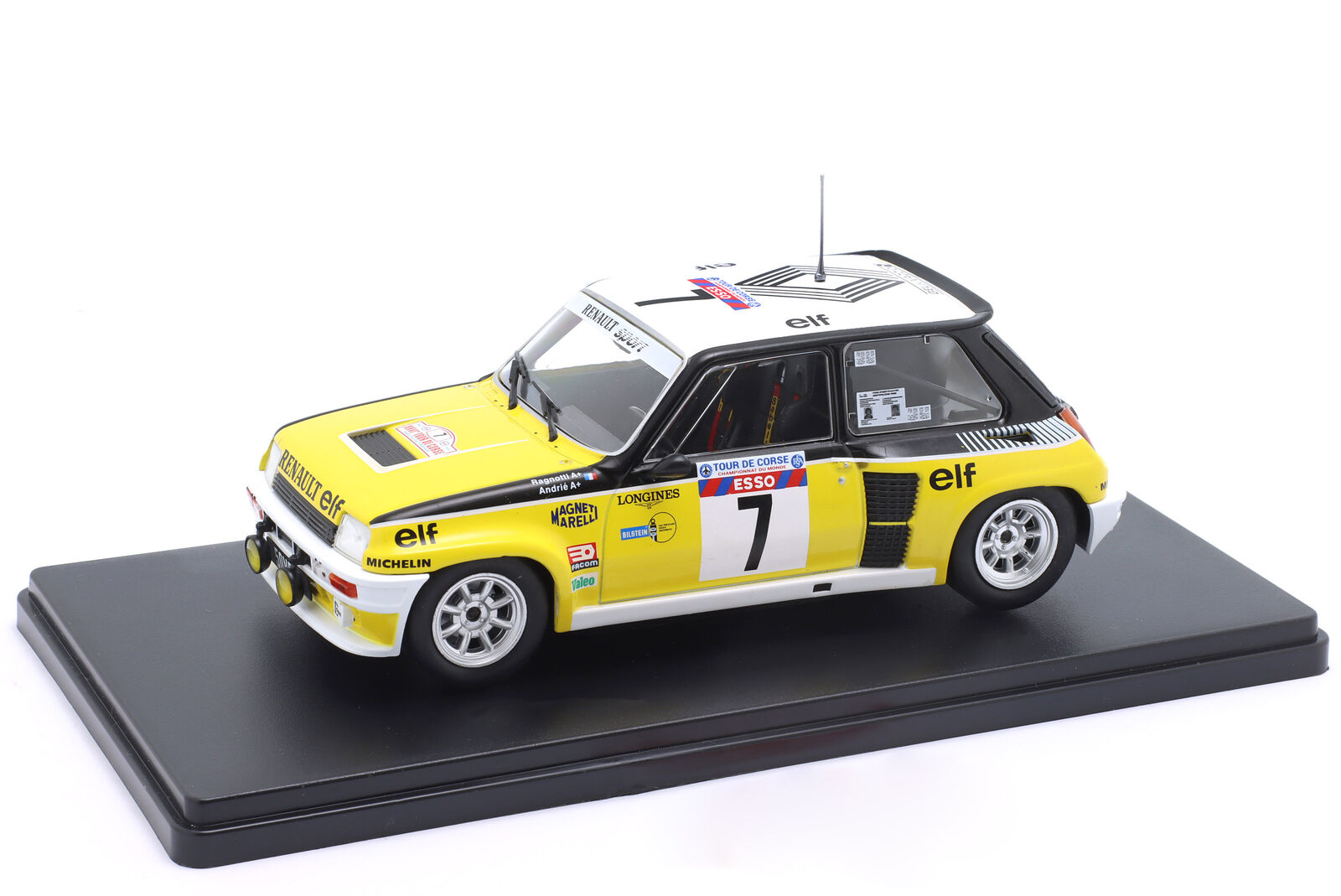 Масштабная модель Renault 5 Turbo #7 Renault Elf Ragnotti/Andrie Победитель  Tour de Corse 1982 лучшая цена!