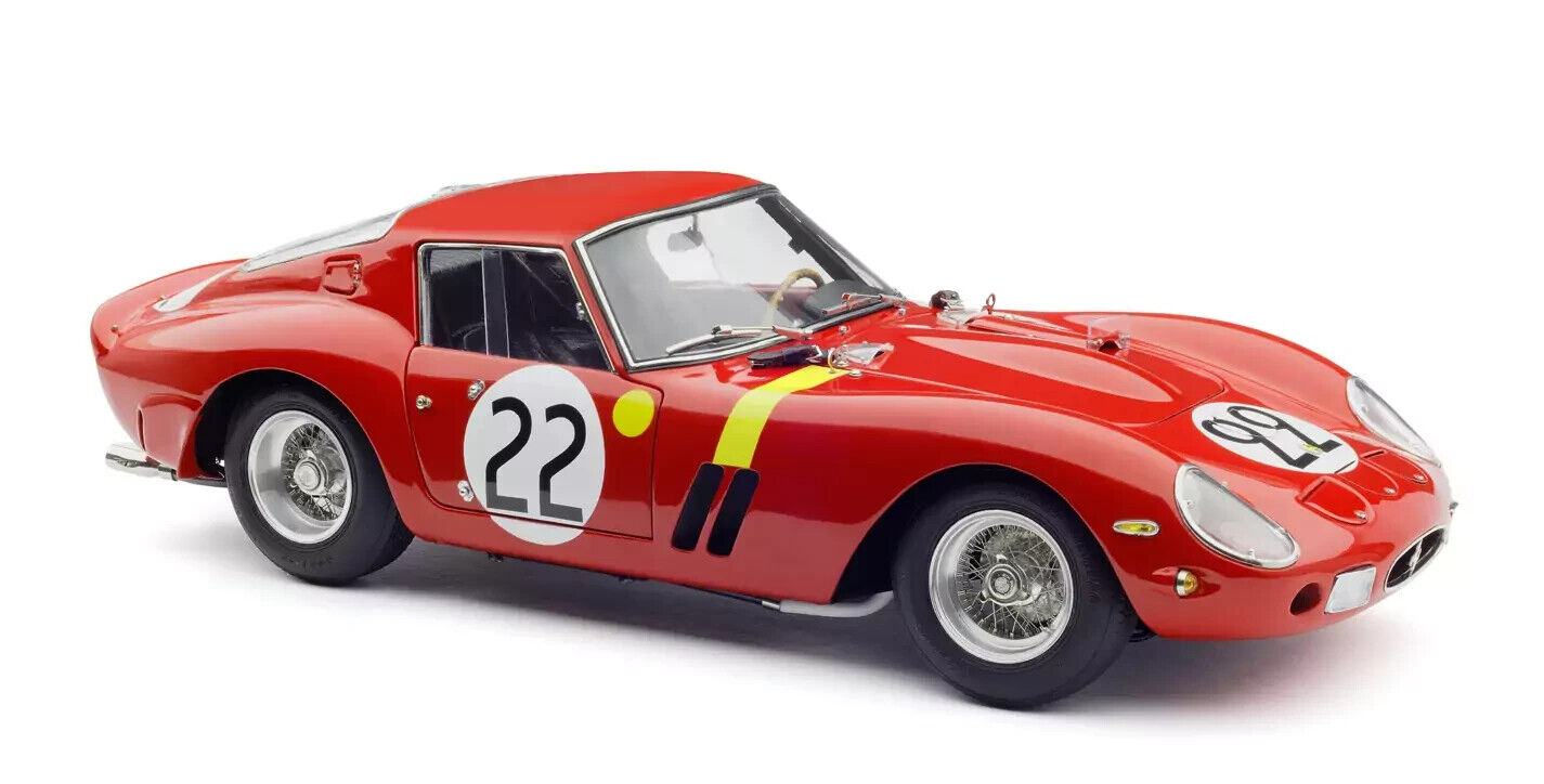 Масштабная модель Ferrari 250 GTO #22 LHD Ch. #3757 3-е место 24h France  1962, Beurlys, Elde, Owner: Nick Mason лучшая цена!