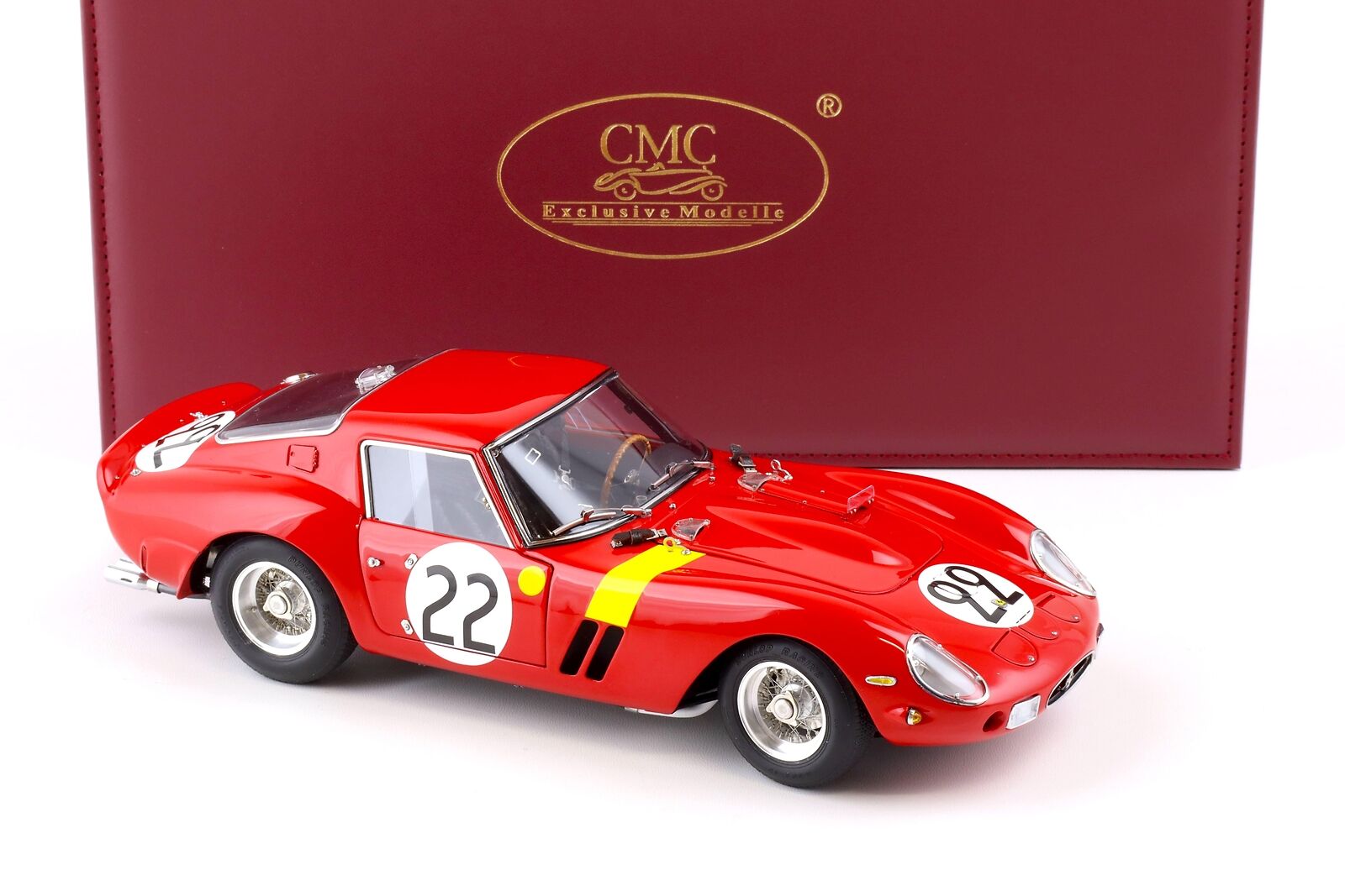 Масштабная модель Ferrari 250 GTO #22 LHD Ch. #3757 3-е место 24h France  1962, Beurlys, Elde, Owner: Nick Mason лучшая цена!