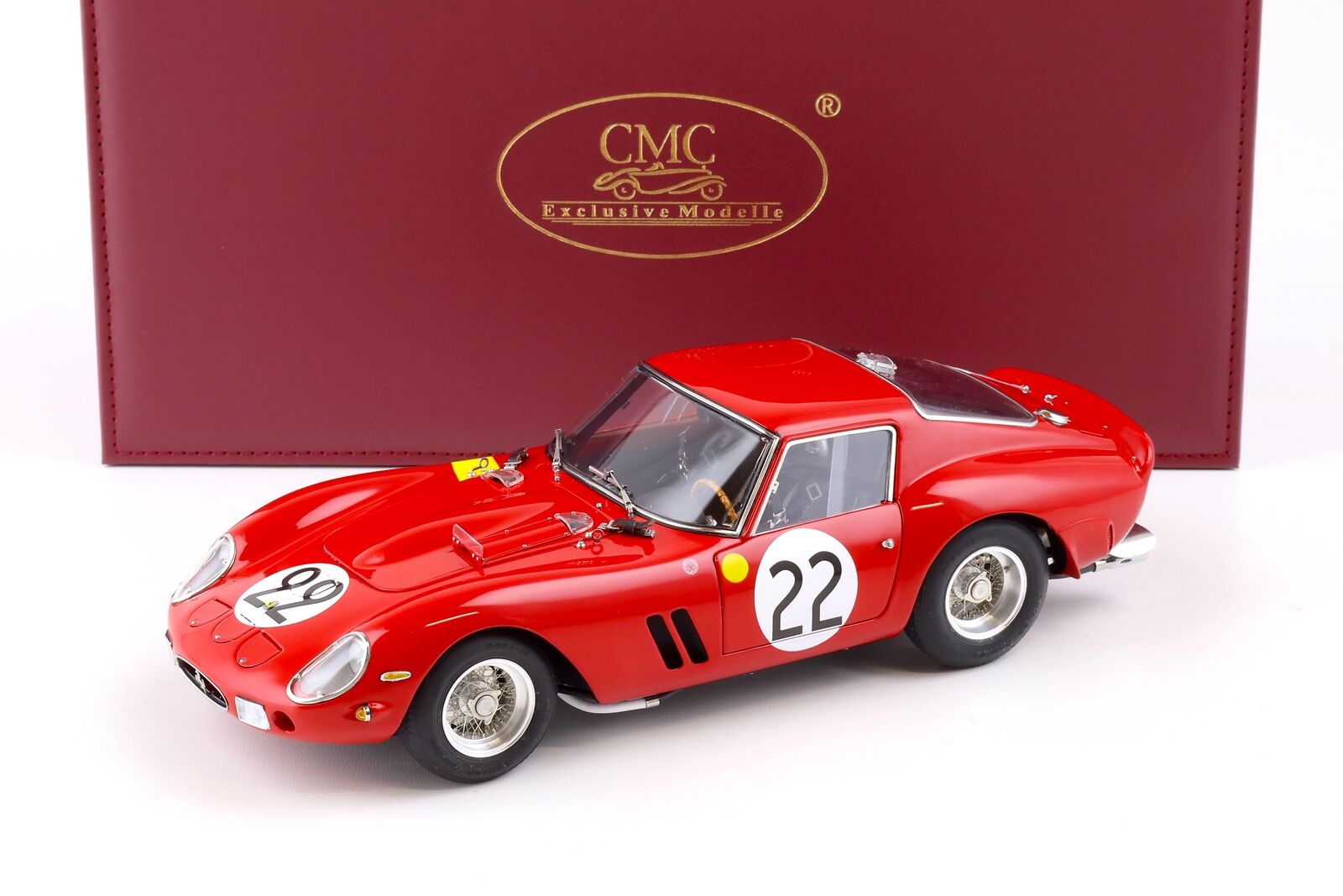 Масштабная модель Ferrari 250 GTO #22 LHD Ch. #3757 3-е место 24h France  1962, Beurlys, Elde, Owner: Nick Mason лучшая цена!