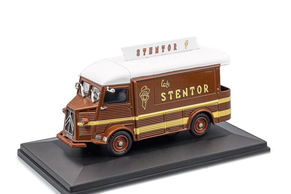 Miniature 1/43 Hachette , Véhicule Publicitaire N°40 , Citroën HY le bastard, Aspro - Collection