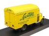 Масштабная модель Opel Blitz Fourgon Demenageur Levitan 1952 желтый 1:43 Altaya ACHGA030 ракурс 2