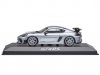 Масштабная модель Porsche Cayman GT4 RS (azzuro thetys metallic) голубой 1:43 Minichamps WAP0200020NGT4 ракурс 3
