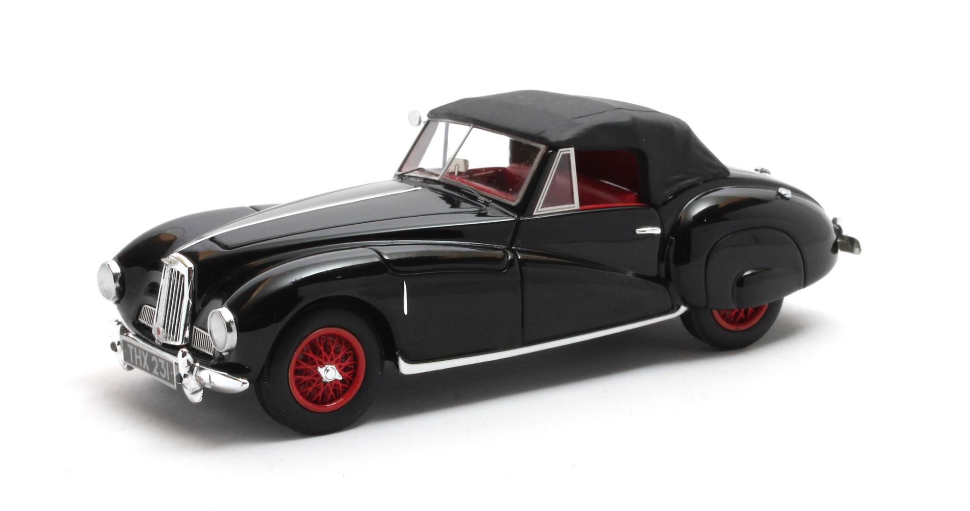 Matrix 1:43 - Coche A Escala - Aston Martin D2 Litre Sports Softtop 1949 004 De Solo 100 Piezas
