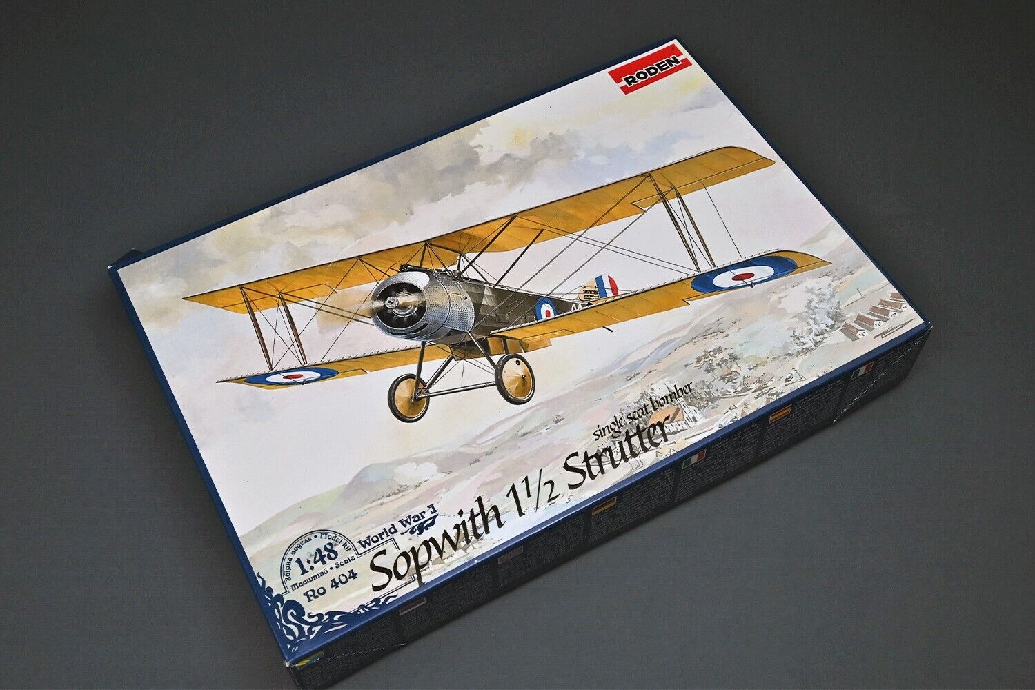 Сборная модель Sopwith 1 1/2 Strutter Bomber