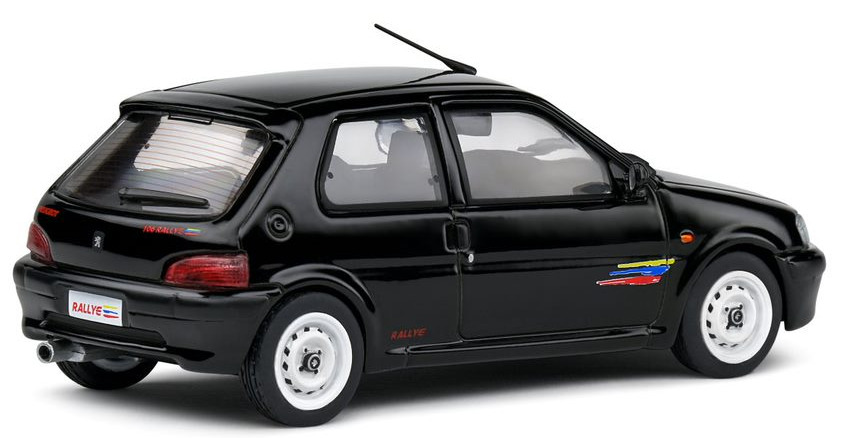 Масштабная модель Peugeot 106 Rallye Phase 2 2001 черный