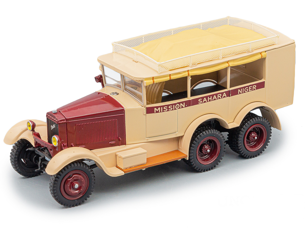 CAMION BERLIET VPD 6*4 MISSION SAHARA NIGER 1926 IXO PRESSE 1:43 de
