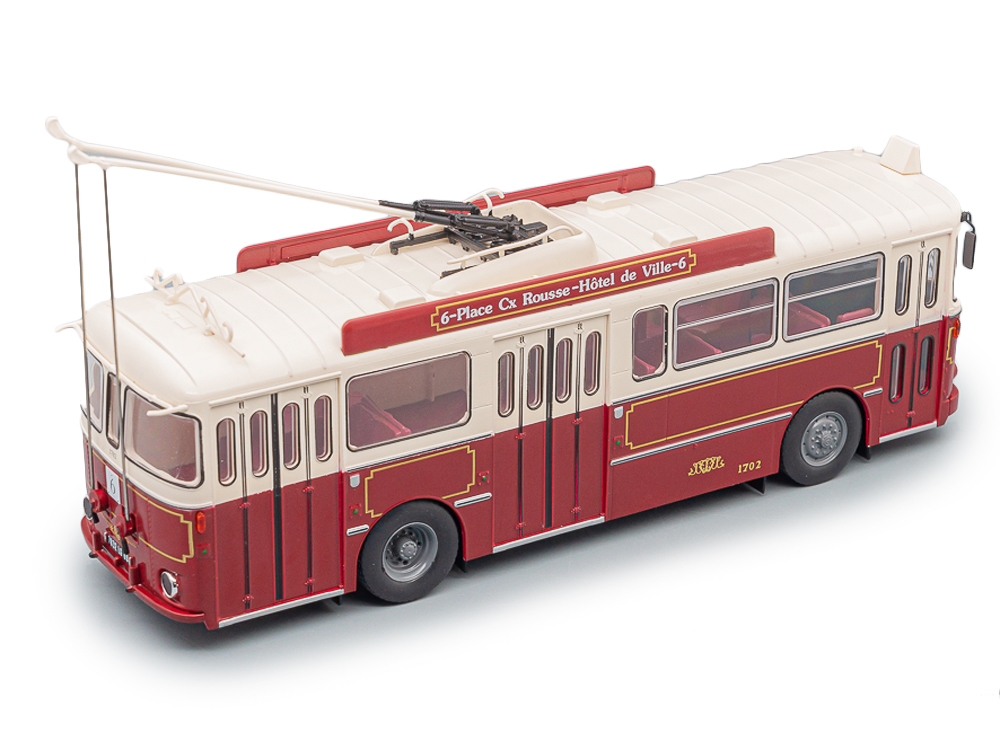 Miniature START SCALE MTB 82D Trolley Bus 1/43 - Crème/Vert - Occasion