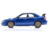 Масштабная модель Subaru Impreza S202 STi 2002 синий металлик 1:43 Kyosho KSR43118BL ракурс 3