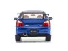 Масштабная модель Subaru Impreza S202 STi 2002 синий металлик 1:43 Kyosho KSR43118BL ракурс 5