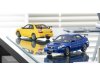 Масштабная модель Subaru Impreza S202 STi 2002 синий металлик 1:43 Kyosho KSR43118BL ракурс 8