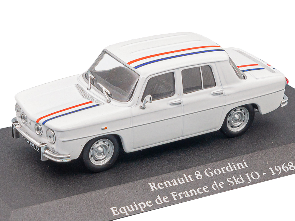 EDICOLA A&RSCHG068 Scale 1/43 | RENAULT R8 GORDINI COUPE N 24 RACING 1969 BLUE RED