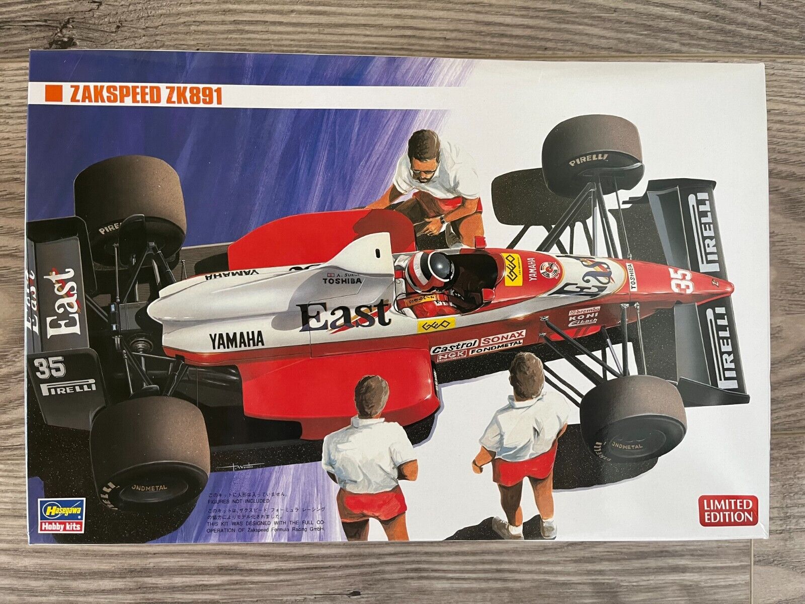 Сборная модель Гоночный автомобиль Формулы-1 Zakspeed ZK891 (Limited ...