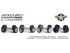 Масштабная модель набор Wheel &amp; Tire Packs Series 8 4 комплекта колес Hollywood Icons #2