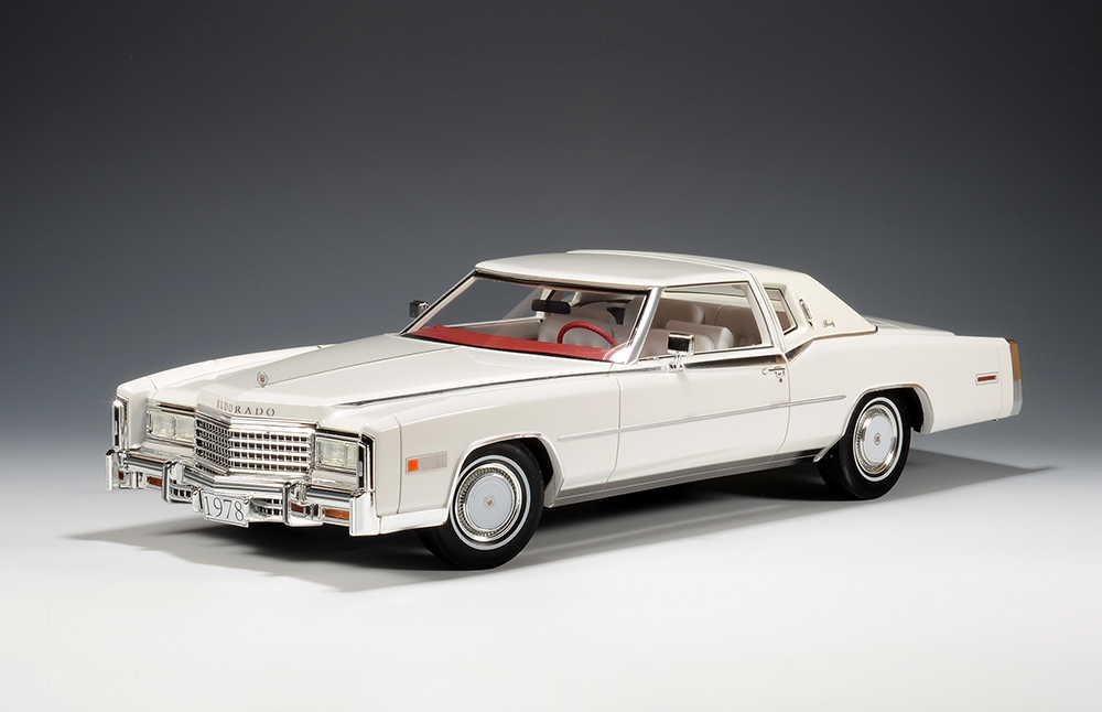 ミニカー Stamp 1/18 1978 Cadillac Eldorado Масштабная модель Cadillac Eldorado Biarritz 1978 белый