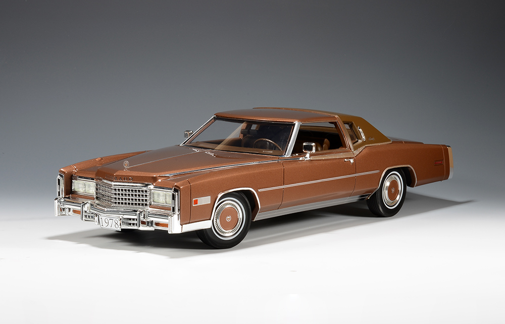 Масштабная модель Cadillac Eldorado Biarritz 1978 коричневый металлик