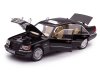 Масштабная модель Mercedes-Benz 320SEL (W140) 1996 черный (Без коробки) 1:24 Jinlifang 1901-400B-MO ракурс 3