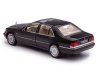 Масштабная модель Mercedes-Benz 320SEL (W140) 1996 черный (Без коробки) 1:24 Jinlifang 1901-400B-MO ракурс 5