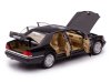 Масштабная модель Mercedes-Benz 320SEL (W140) 1996 черный (Без коробки) 1:24 Jinlifang 1901-400B-MO ракурс 4