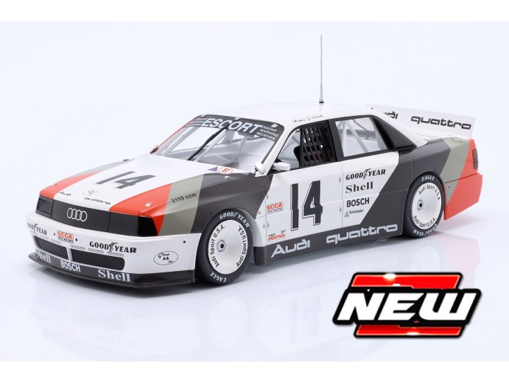 1:18 WERK83 AUDI 200 Quattro Trans-Am 1988 #14 Pièce Voiture D'Essai
