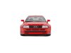 Масштабная модель Audi 80 Coupe Prior Design 2021 красный 1:18 Otto OT1068 ракурс 3