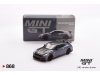 Масштабная модель Nissan GT-R (R35) 2024 серый с черным 1:64 Mini GT MGT00868-L ракурс 7