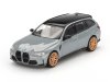 Масштабная модель BMW M3 Competition Touring 2024 G81 серый 1:64 Mini GT MGT00864-L