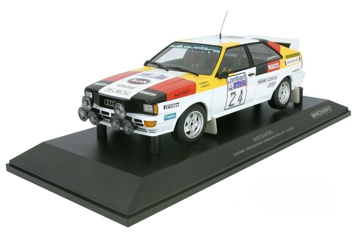Масштабная модель Audi Quattro #24 Lombard RAC Rally 1982 Harald Demuth ...