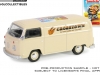 Масштабная модель Volkswagen T2 Panel Van Boxed Brad 1979 кремовый 1:64 GreenLight 54100E