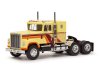 Масштабная модель International Transtar 4300 1980 седельный тягач, желтый с красным 1:43 IXO TR217