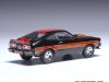 Масштабная модель Ford Mustang Cobra II 1977 черный с красным и оранжевым ракурс 2