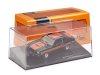 Масштабная модель Ford Mustang Cobra II 1977 черный с красным и оранжевым 1:43 IXO CLC599 ракурс 7