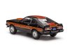 Масштабная модель Ford Mustang Cobra II 1977 черный с красным и оранжевым 1:43 IXO CLC599 ракурс 2