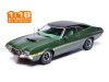 Масштабная модель Ford Gran Torino Sport 2 дв. 1972 зеленый с желтым и черным 1:18 IXO 18CMC185