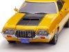 Масштабная модель Ford Gran Torino Sport 2 дв. 1972 желтый с черным 1:18 IXO 18CMC186 ракурс 4