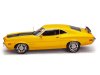 Масштабная модель Ford Gran Torino Sport 2 дв. 1972 желтый с черным 1:18 IXO 18CMC186 ракурс 2