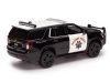 Масштабная модель Chevrolet Tahoe Police 2021 Полиция, черный с белым 1:24 Maisto 32548 ракурс 4