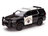 Масштабная модель Chevrolet Tahoe Police 2021 Полиция, черный с белым 1:24 Maisto 32548 ракурс 2