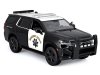 Масштабная модель Chevrolet Tahoe Police 2021 Полиция, черный с белым 1:24 Maisto 32548 ракурс 2