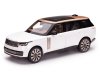 Масштабная модель Range Rover 2022 белый с бронзовым 1:18 LCD Models LCD18017-WH