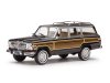 Масштабная модель Jeep Grand Wagoneer 1981 черный с деревянной панелью 1:24 WhiteBox WB124260