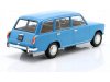 Масштабная модель ВАЗ-2102 1971 Lada 1200 голубой 1:24 WhiteBox WB124262 ракурс 2