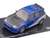 Масштабная модель Subaru WRX STI 2014 синий с серым