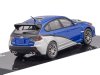 Масштабная модель Subaru WRX STI 2014 синий с серым ракурс 2